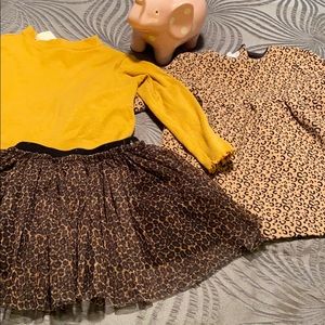 3 piece baby Zara leopard print bundle